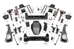 Chevrolet Silverado 2500 HD Suspension Lift Kit - Rough Country - 7 Inch Lift Kit with Torsion Drop and Vertex with Overloads - '20-'25 Chevrolet Silverado 2500 HD Suspension Lift Kit - Rough Country - 7 Inch Lift Kit with Torsion Drop and Vertex with Overloads - '20-'25